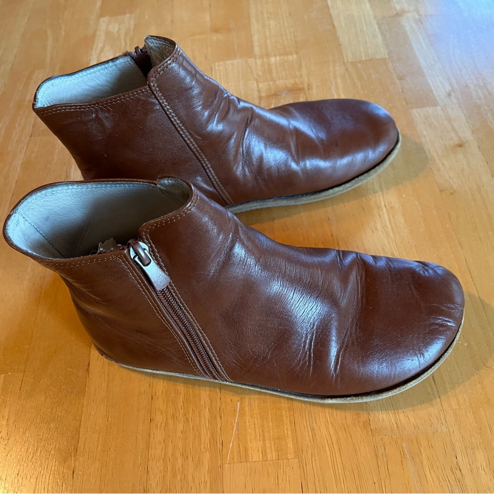 Rosa Zipper Boots Designed by Anya